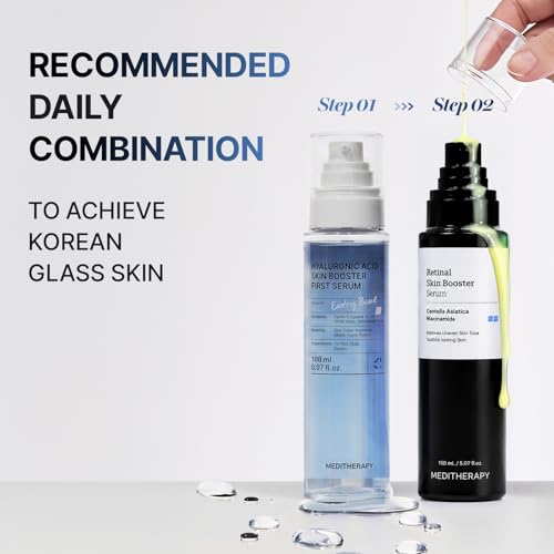 Hyaluronic Acid Serum 5.07 fl oz - Korean Glass Skin Hydrating Serum