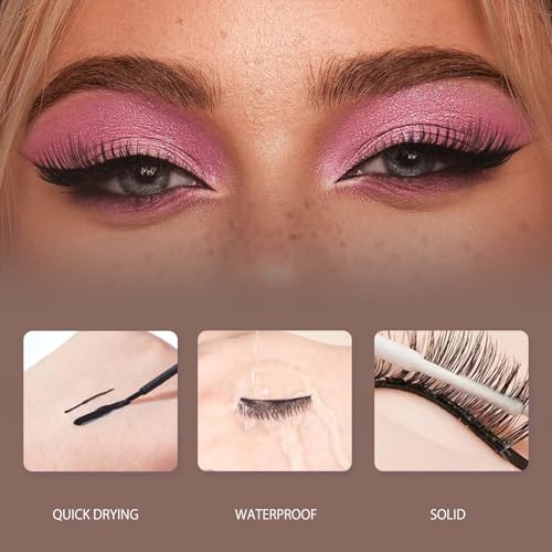 Magnetic Eyelashes with Applicator, Reusable Synthetic Lashes