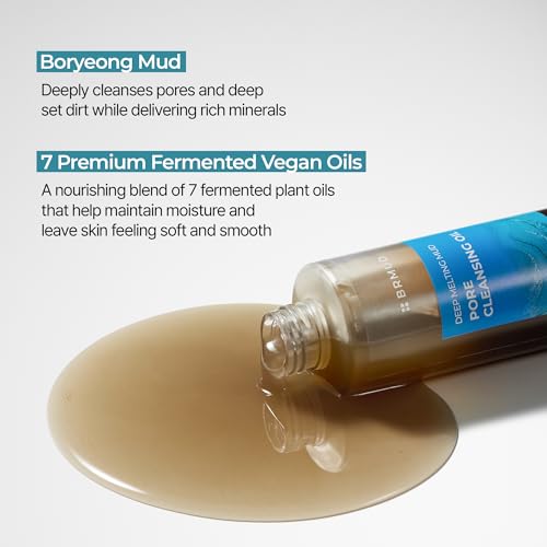 BRMUD Boryeong Mud Pore Cleansing Oil | Vegan Facial Cleanser