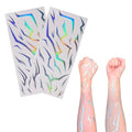 50pcs K-Style Demon Mark Temporary Tattoos for Cosplay
