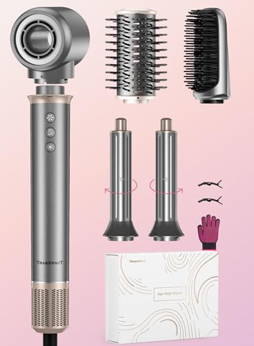 5-in-1 High-Speed Hair Dryer Brush with Ionic Technology