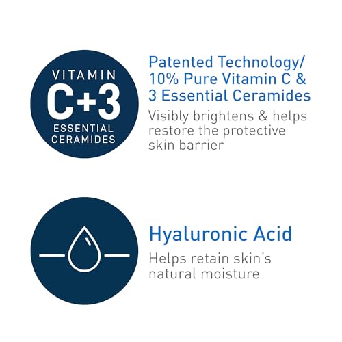 CeraVe Vitamin C Serum 10% L-Ascorbic Acid 1oz