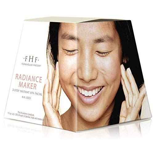 FarmHouse Fresh Radiance Maker 3-step Instant Spa Facial, 3 ct.