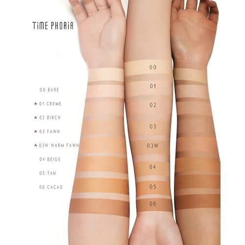 Timeless Lumina Matte Cover Cushion Foundation -02 Birch, Full Coverage Air Cushion, Lightweight & Natural Flawless Matte Finish, 12H Oil Control, Long-Lasting, Waterproof, Sweatproof