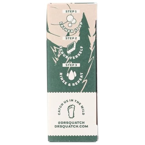 Dr Squatch Soap Bar Snowy Pine Tar, 5 oz