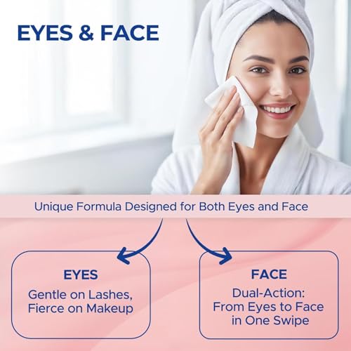 Dr. Fischer Eye Makeup Remover Wipes – Preservative-Free