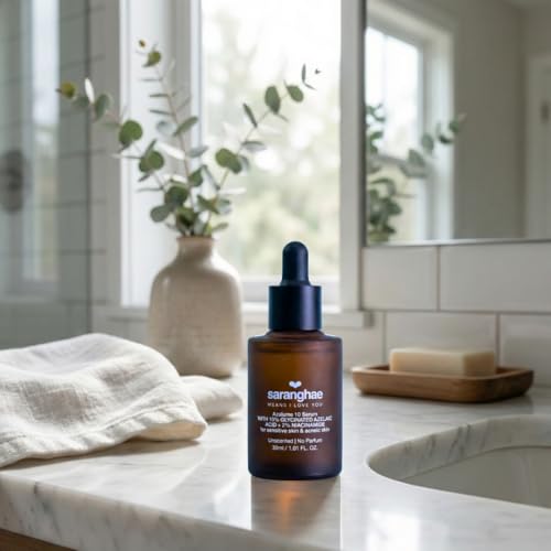 Saranghae Azalume 10 Clarifying Serum ? Azelaic Acid, Niacinamide & Alpha Arbutin ? Face Serum for Blemish-Prone Skin, Dark Spots ? Brightening & Pore Minimizing Skincare ? 1oz