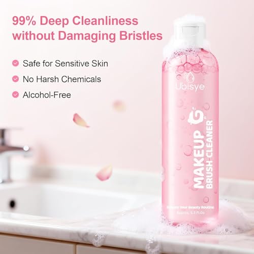 Makeup Brush Cleaner Set - Shampoo & Mat, Deep Clean