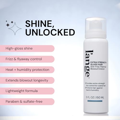 L'ANGE HAIR Extra Strength Glass Hair Anti-Frizz Blowout Extend Spray
