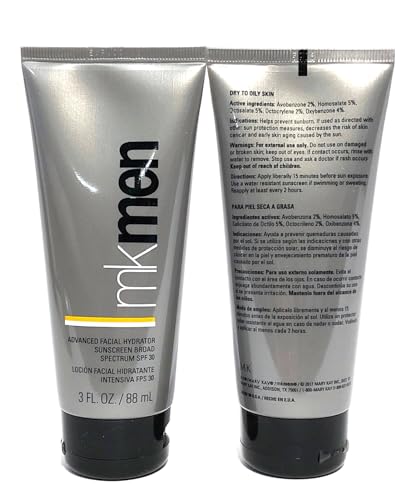 Mary Kay MK Men Advanced Facial Hydrator ~ Moisturizer & Sunscreen by Mary Kay