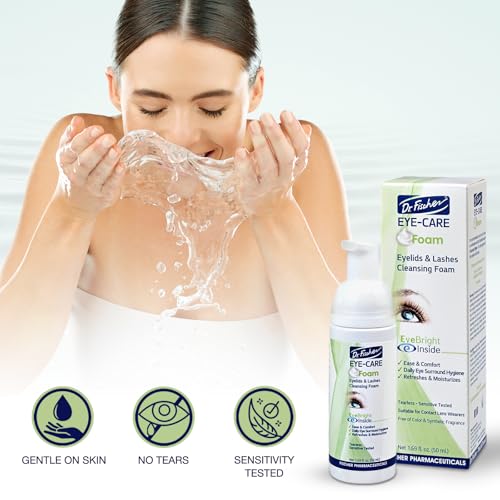 Dr. Fischer Tea Tree Oil Eyelid Cleanser & Lash Foam