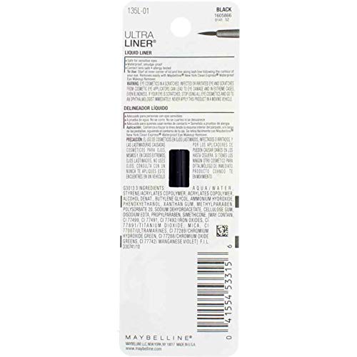 Maybelline Lineworks Ultra Liner - Black - 2 Pack