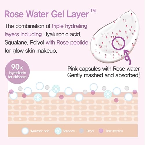 Espoir Glowrizer Face Primer | Hydrating & Moisturizing Makeup Base with Hyaluronic Acid & Niacinamide, All Skin Types, Perfect for Glow and Radiant Look, Stocking Stuffers, 1.35 fl. Oz