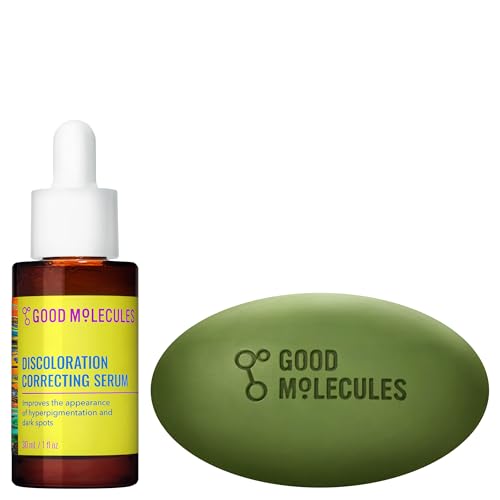 Good Molecules Brightening Duo - Dark Spots Serum & Cleansing Bar