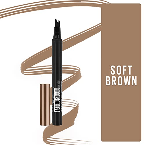 Maybelline TattooStudio Brow Tint Pen - Soft Brown, 24hr Wear