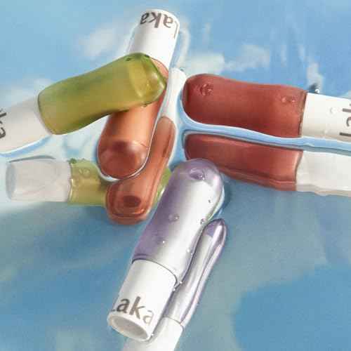 Laka Soul Vegan Lip Balm (4 Shades) Tinted, 3.9g/0.13oz, Deep Nourishing Plant-Based Lip Moisturizer, Vegan Lip Balm for Dry, Cracked and Chapped Lips (#Rosy)