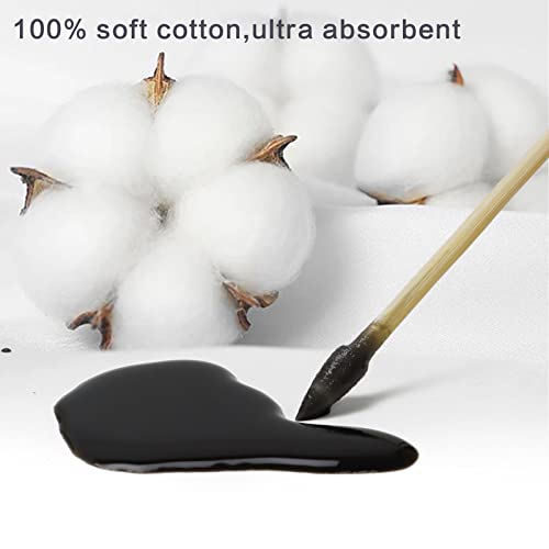 500-Piece 6-Inch Gun Cleaning Swabs with Storage Case