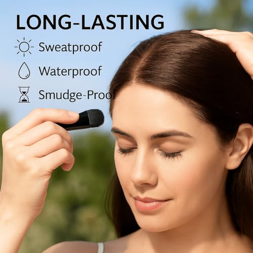 Hairline Powder with Brush – Dark Brown Hair Filler