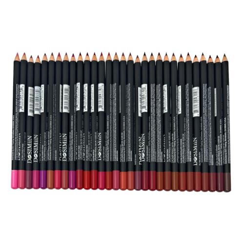 30-Piece Lip Liner Set – Long-Lasting, Richly Pigmented