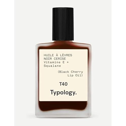 Typology Tinted Lip Oil - Black Cherry & Complimentary Premium Korean BlueBerry Sheet Masque