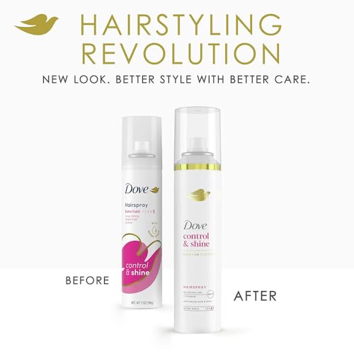Dove Style + Care Hairspray, Strength & Shine, Extra Hold 7 oz (Pack of 6)