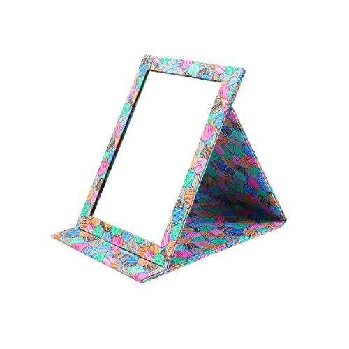 PNVXNUS Foldable Travel Mirror Multicolor - Compact Makeup & Vanity Mirror