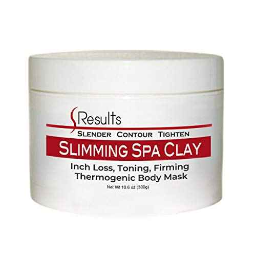 Slimming Spa Clay Thermogenic Body Mask promotes Inch Loss, Firms and Contours the Skin, Anti-Cellulite and Antioxidant Formula