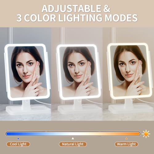LED Makeup Mirror with 75 Lights & 10X Magnification