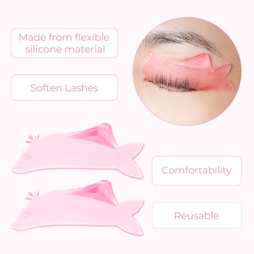 Korean Lash Lift Shields Glueless Silicone Pads for Softening
