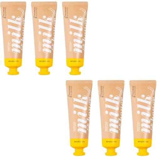 AVRYBEAUTY Milk & Honey 1.5oz Shea Butter Lotion, 6 pack- Milk And Honey, Milk And Honey Scented, Natural Scents, Vegan Lotion, Moisturizing, Spa, Relaxation, Hand Lotion, Hand Care