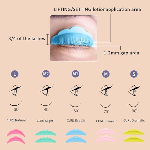 Libeauty Lash Lift and Color Kit for DIY Eyelash Perming