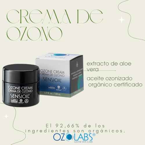 OZOLABS | OZONE CREAM | With the benefits of certified organic ozonated oils | 1.7 fl. oz.