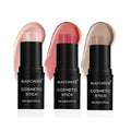 Cream Contour Stick Set - 3 Shades Blush Bronzer Highlighter