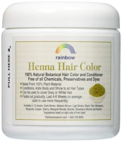 Rainbow Research Henna Persian Light Brown 4oz (Pack of 2)