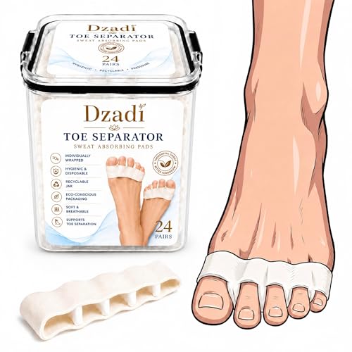 Disposable Toe Separators for Women & Men, 24 Pairs