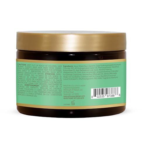 African Pride Feel It Formula Pre-Wash Detangler | Hair Treatment & Hair Mask with Peppermint, Rosemary & Sage | Strengthens, Moisturizes, Promotes Growth | 12 oz