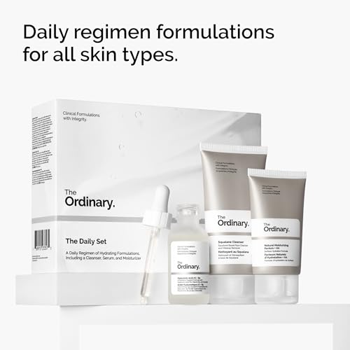 The Ordinary Daily Skincare Set - Cleanser, Serum & Moisturizer
