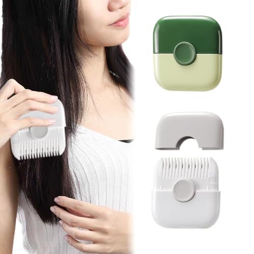 2-in-1 Hair Trimmer and Comb Set - Precision Split End Trimmer