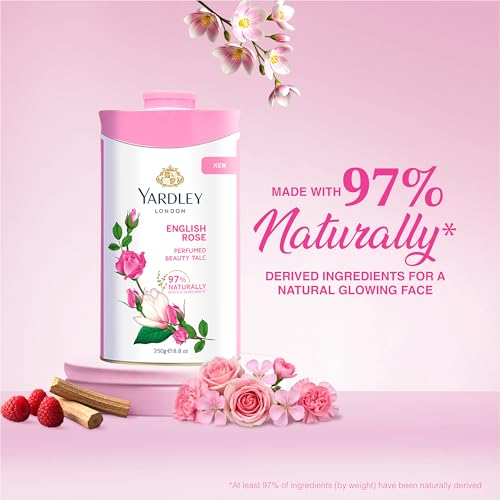 Yardley English Rose Perfumed Talc Powder 250g