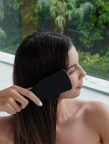 SHINLEA Wave-Shaped Detangler Hair Brush for Wet & Dry Hair