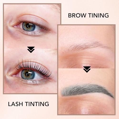 Libeauty Professional Black Eyelash & Eyebrow Tint Kit - 8ml