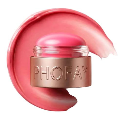 PHOFAY 3-in-1 Mousse Blush, Lipstick & Gloss - Variation 04#