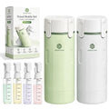 4-in-1 Travel Dispenser Bottle Set - Leak-Proof TSA Compliant
