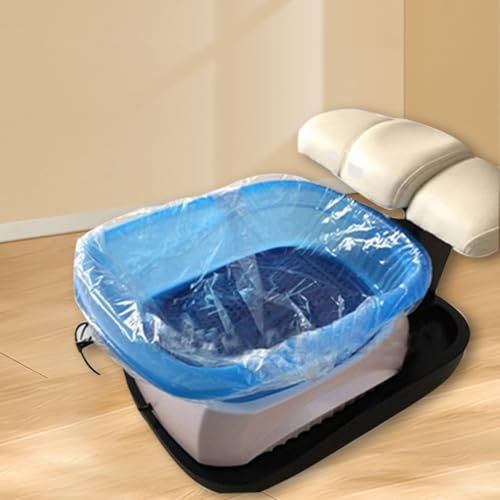 25pcs Disposable Pedicure Liners with Elastic Band - Foot Bath Spa Liners