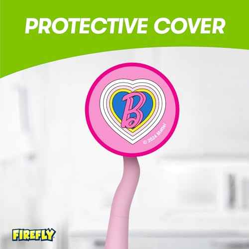 Firefly Barbie Toothbrush Value Pack, Soft Bristle Toothbrush for Kids 3+, 3 Ct