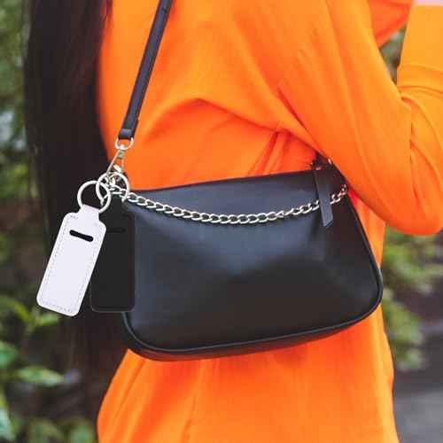 Pengxiaomei Chapsticks Holder Keychain for Lipstick Marble Lip Balm Holder for Lipstick, Stocking Stuffers for Women