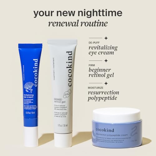 Cocokind Revitalizing Eye Cream with Cool Metal Applicator