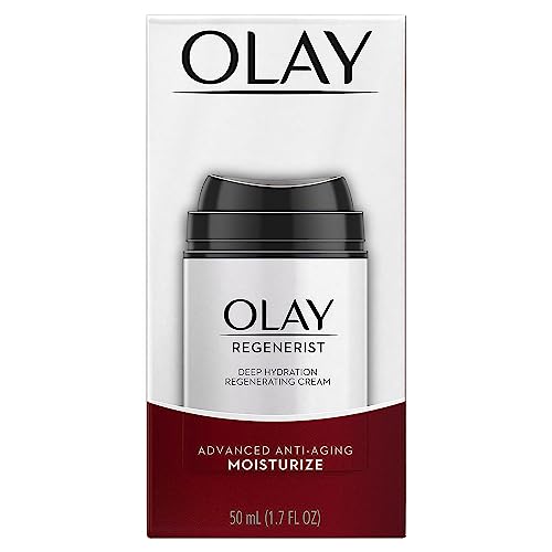 Olay Regenerist Deep Hydration Regenerating Cream Moisturizer,1.7 fl oz,(Pack of 2)