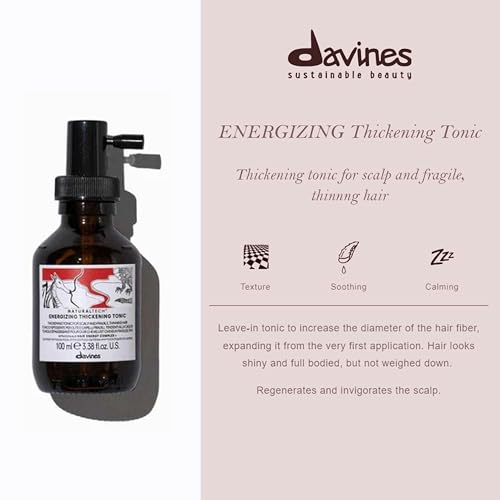 Davines Naturaltech Energizing Thickening Leave-In Tonic for Full-Bodied Hair