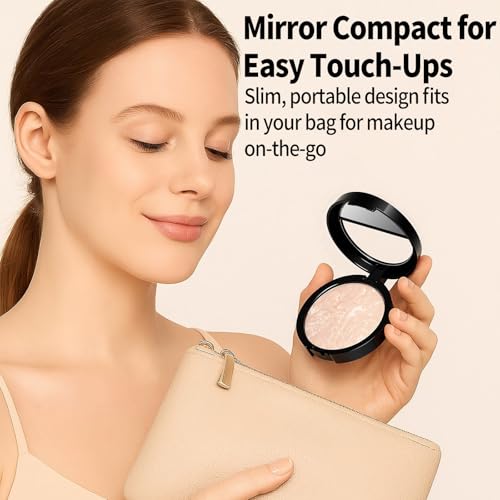 Baked Luminous Pressed Powder–Foundation, Highlighter & Setting Powder